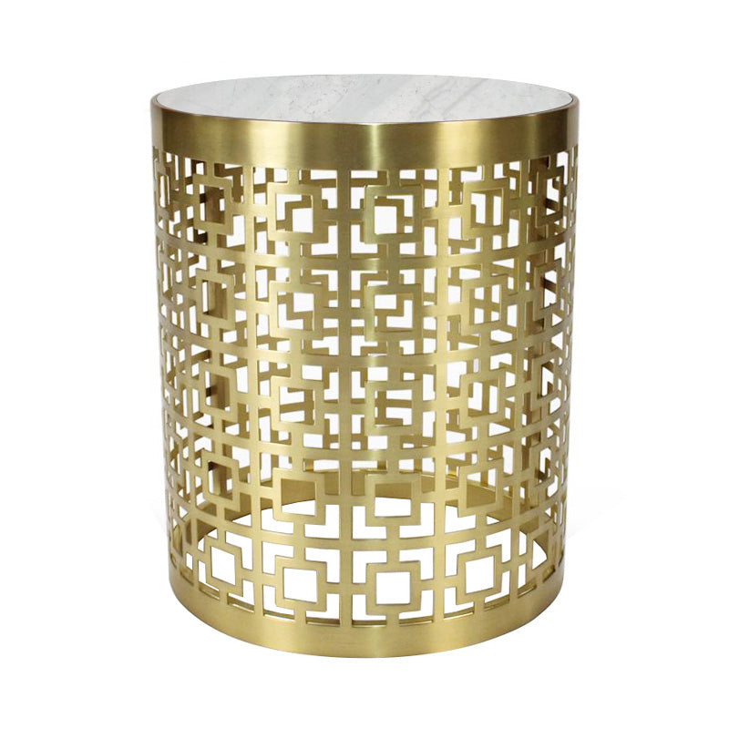 Foxboro Chrome End Table