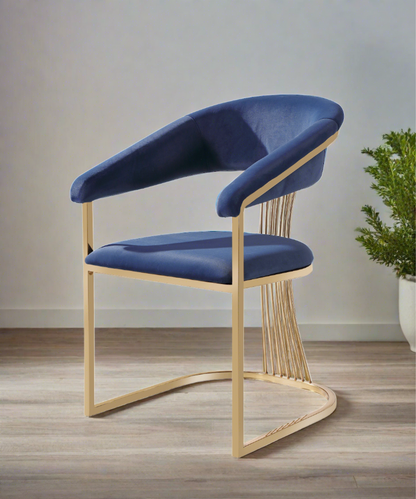 Solana Blue Dining Chair