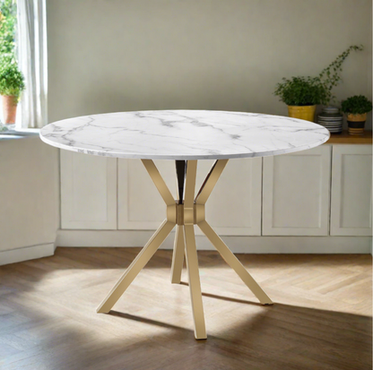 Jonah Gold Dining Table
