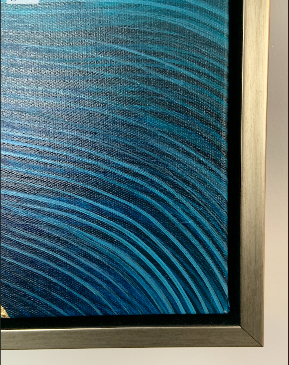 Blue Motion Wall Art