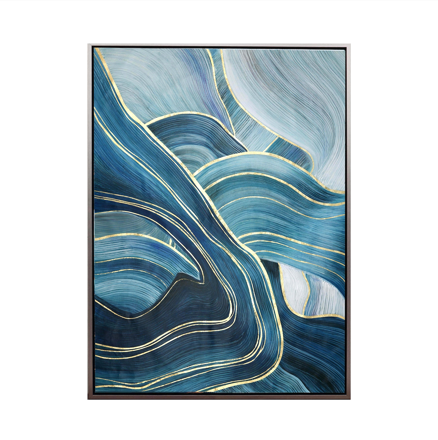 Blue Motion Wall Art